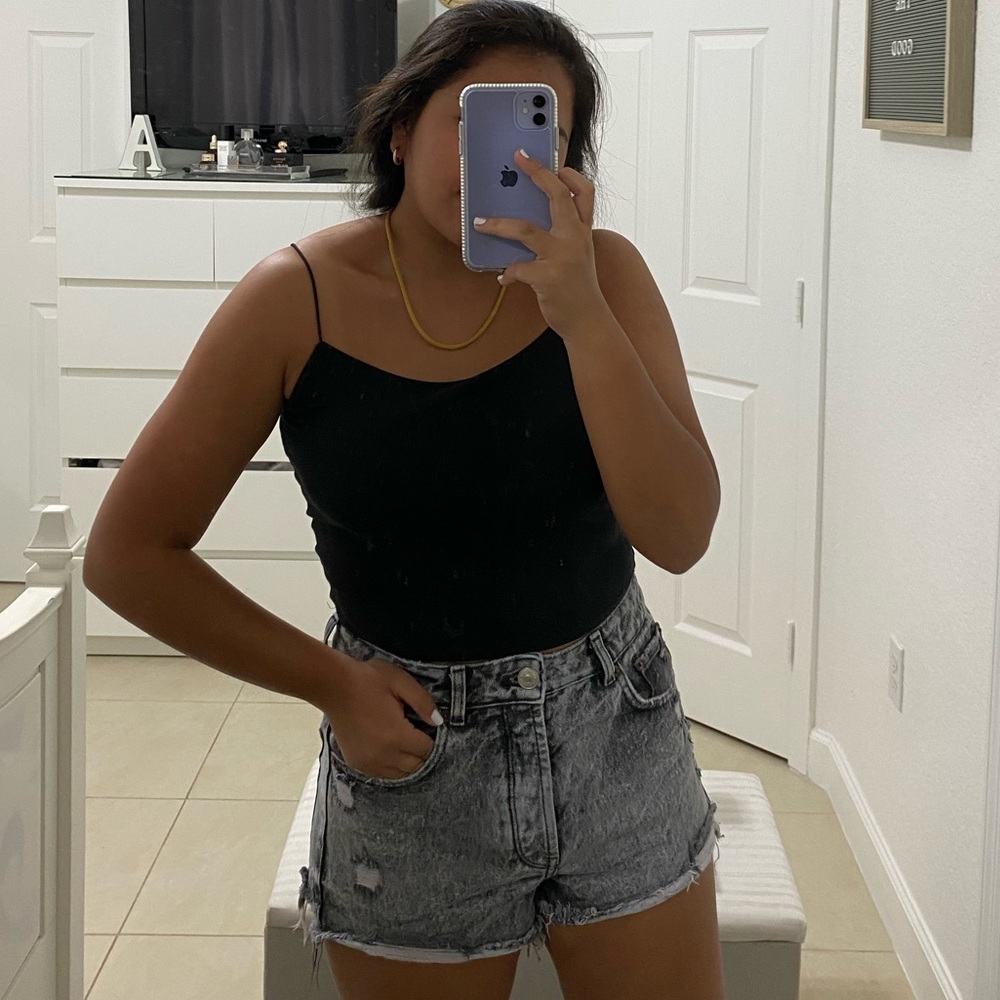 Zara Distressed Shorts